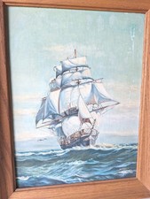 ship canvas painting for sale  Sandown