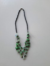 Kette modeschmuck grün gebraucht kaufen  Deutschland