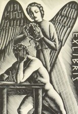 Exlibris-ÍTALO ZETTI-(1913-1978)-X2-Wim Zwiers comprar usado  Enviando para Brazil