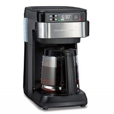 HAMILTON BEACH WORKS ALEXA SMART CAFÉ PROGRAMÁVEL 12 XÍCARAS - PRETO/AÇO INOXIDÁVEL comprar usado  Enviando para Brazil