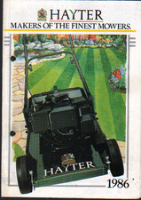 1986 hayter pedestrian for sale  DRIFFIELD