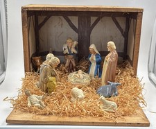 Rare old nativity for sale  ST. AUSTELL
