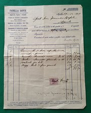 Ricevuta fanella sante usato  Tivoli