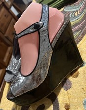 Prada silver sandals for sale  Donna