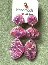 Hrringe polymer clay gebraucht kaufen  München