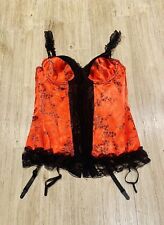 Red satin corset for sale  WOKING