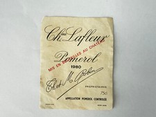Etiquette Chateau LAFLEUR 1980 Pomerol Wine Label Weinetikett comprar usado  Enviando para Brazil