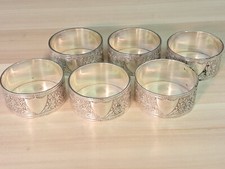 Six vintage silver for sale  COLWYN BAY