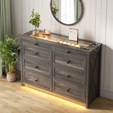 Farmhouse dresser drawers for sale  Walnut