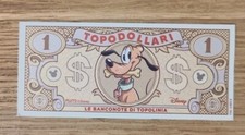 Banconota topodollari topolino usato  Napoli