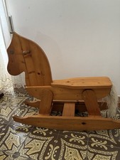 Cavallo dondolo legno usato  Monterotondo