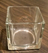 Square glass vase for sale  San Antonio