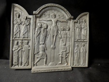 Triptyque religieux étain d'occasion  Lyon VI