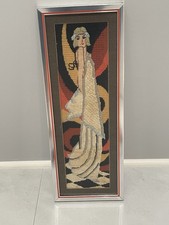 art needlepoint framed wall for sale  Jupiter