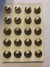 Boutons militaires ancre d'occasion  Sens