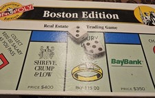 Boston usa monopoly for sale  SOUTH CROYDON