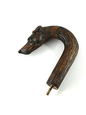 Poignée canne sculptée d'occasion  Arès