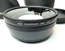 Lente de conversão Sony VCL-HG0872 0,8x ampla para HVR Z1U com capa tampa frontal traseira, usado comprar usado  Enviando para Brazil