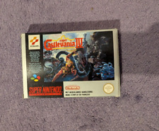 Castlevania super nintendo for sale  NEWTOWNARDS