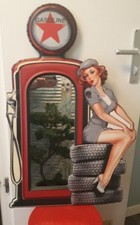 Pin vintage gasoline gebraucht kaufen  Rheinfelden (Baden)