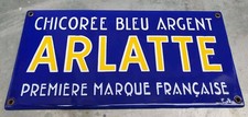 Plaque émaillée chicorée d'occasion Plaque émaillée chicorée d'occasion  Les Lilas