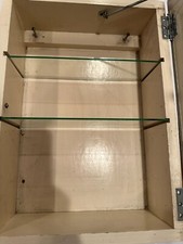 cabinet 2 glass shelves for sale cabinet 2 glass shelves for sale New Albany