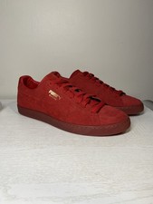 Tênis casual masculino Puma camurça vermelho e roxo tamanho 15 conjunto de dois pares, usado comprar usado  Enviando para Brazil