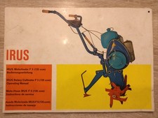 Irus motorhacke bedienungsanle gebraucht kaufen  Alken, Löf, Wolken