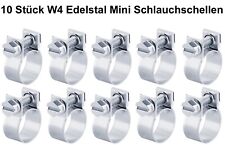 10x Schellen W4 Edelstal Mini Klemmen Klein Schlauchschellen Schlauchklemmen comprar usado  Enviando para Brazil