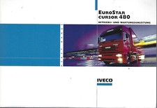LKW   IVECO  EUROSTAR CURSOR 480 2001 Betriebsanleitung Handbuch Bordbuch    BA comprar usado  Enviando para Brazil