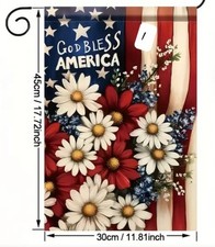 Garden flag 12x18in for sale  Ernul