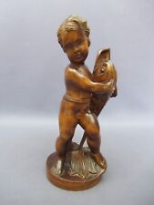 Statua legno putto usato  Inverigo