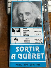 Programme sortir gueret d'occasion  Guéret