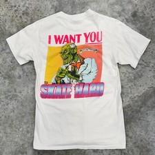 Usado, Camiseta Masculina Vintage Street Bones Pequena Powell Peralta Anos 90 Skate Tio Lixo comprar usado  Enviando para Brazil