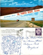 Postcard arizona painted for sale  USA