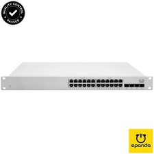 Switch de Ethernet Gigabit Cisco Meraki MS225-24P 370W PoE 4xSFP+ NÃO RECLAMADO, 1Y-WTY comprar usado  Enviando para Brazil
