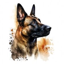 Belgian malinois sticker d'occasion  Expédié en Belgium