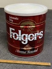Folgers coffee tin for sale  Saint Joseph