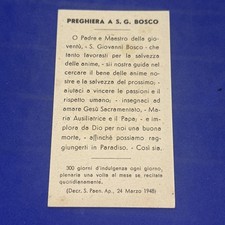 Preghiera s.g. bosco usato  Bari