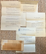 1932 GC Hanson American Consul General Harbin China Carta Original, Anexos comprar usado  Enviando para Brazil