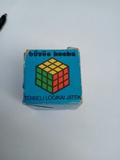 Antigo RUBIKS CUBO MÁGICO QUEBRA-CABEÇA NA CAIXA POLITOYS BRINQUEDO HÚNGARO ANOS 80, usado comprar usado  Enviando para Brazil