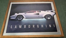 Vintage framed lamborghini for sale  Barstow
