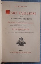 Barroil art équestre d'occasion  Ardentes