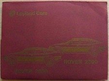 Rover 2300 2600 for sale  LEICESTER