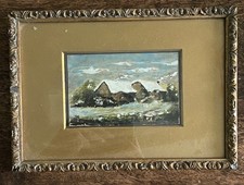 Winter scene cottages. for sale  CHERTSEY