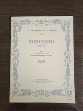 Concerto glazounov saxophone d'occasion  Rennes-