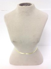 Manequim tronco feminino display 9" peito com pano branco FRETE GRÁTIS comprar usado  Enviando para Brazil