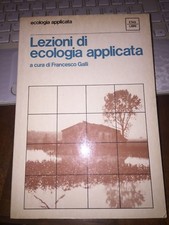 Lezioni ecologia applicata usato  Italia