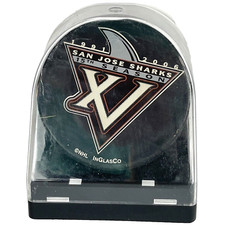 Sharks commemorative puck for sale  San Jose