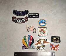 Vintage biker patches for sale  BOOTLE